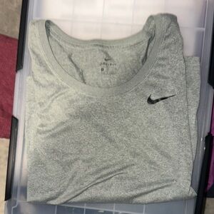 Nike Light Gray Dri-FIT Tee